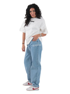NOWAYPUT BLUE DENIM JEANS