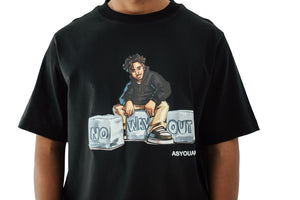 BLACK NOWAYOUT T-SHIRT